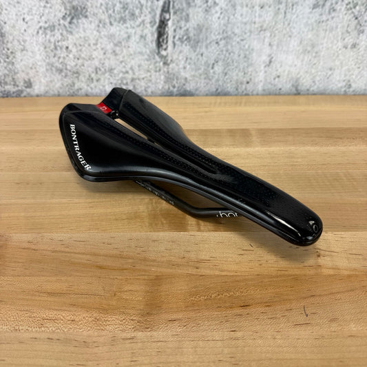 Bontrager Paradigm XXX Carbon 138mm 7x10mm Rails Black Bike Saddle 151g
