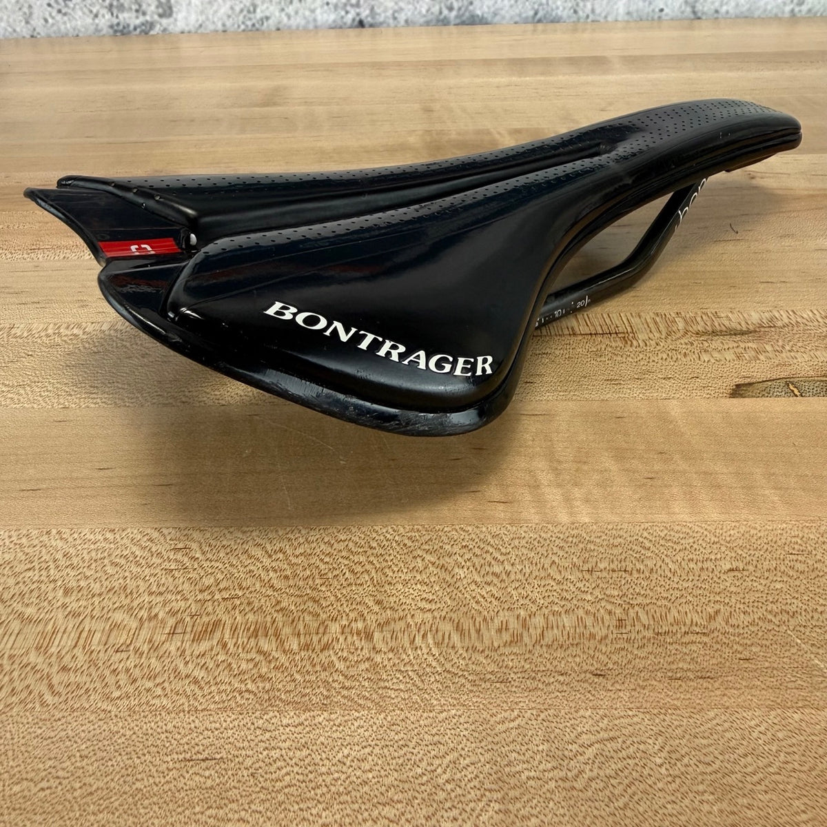Bontrager Paradigm XXX Carbon 138mm 7x10mm Rails Black Bike Saddle 151g
