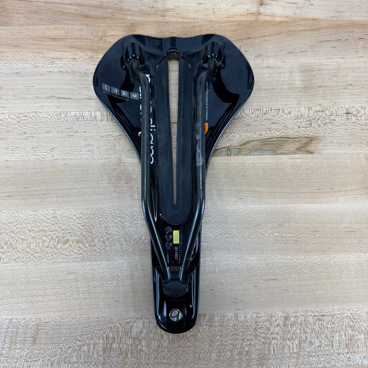 Bontrager Paradigm XXX Carbon 138mm 7x10mm Rails Black Bike Saddle 151g