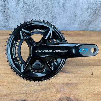 Low Mile! Dura-Ace FC-R9200 50/34t 12-Speed Stages Dual Side Power Meter Crankset
