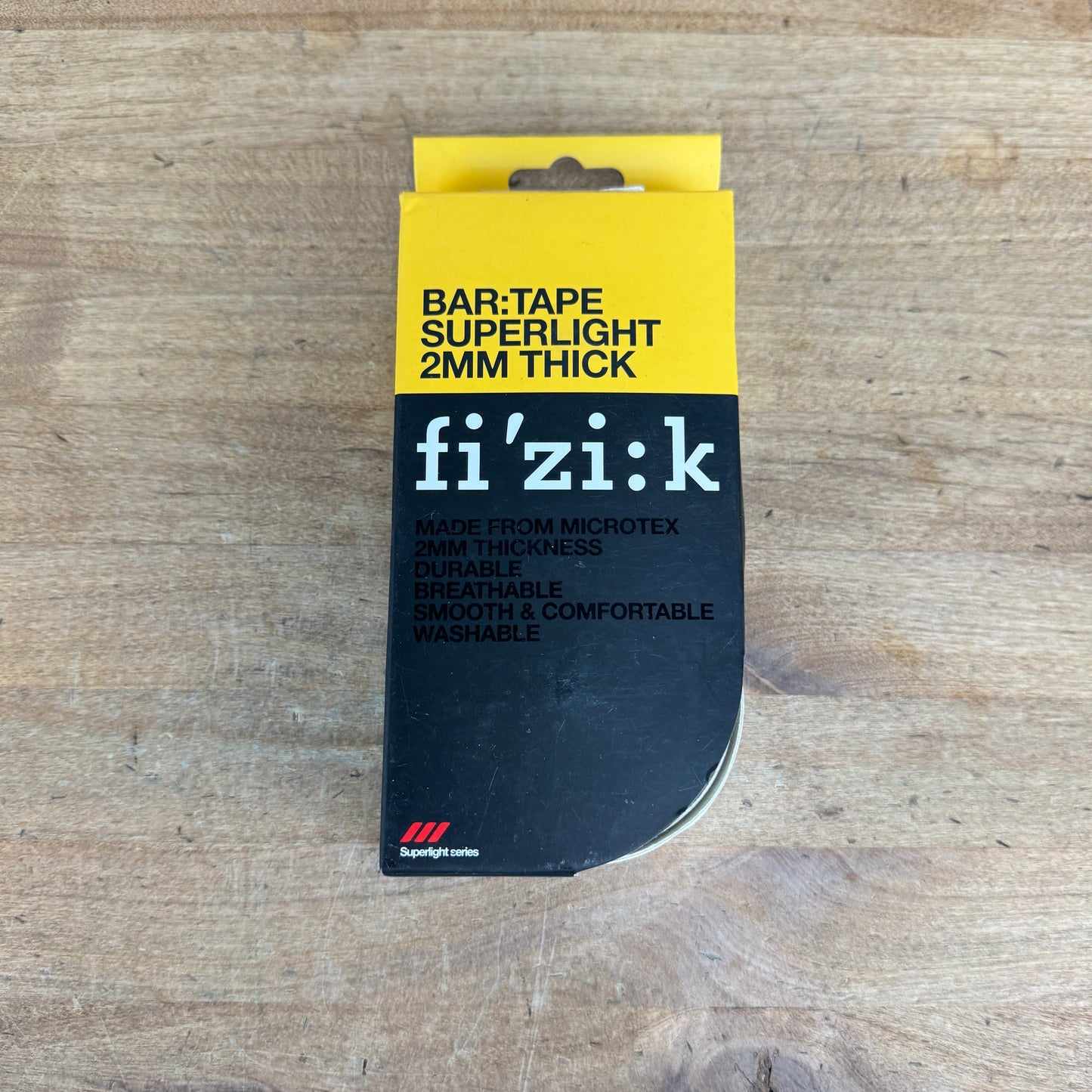New! Fizik Superlight White 2mm Thick Cycling Grips Bar Tape MSRP $35