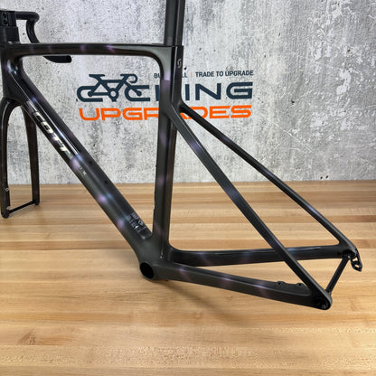 Scott Addict RC Medium 54cm Carbon Disc Brake Frameset 700c Sunbeam Black 1573g