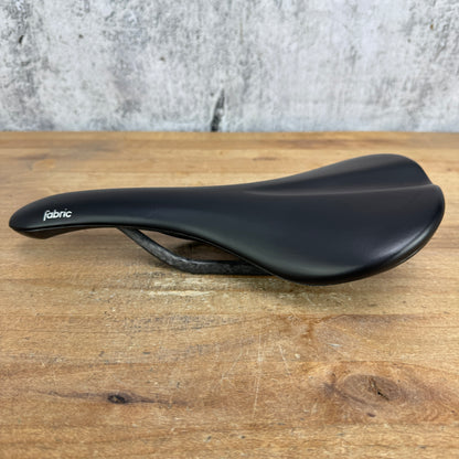 Light Use! Fabric Scoop Shallow Ultimate 142mm 7x10mm Carbon Rails Saddle 198g