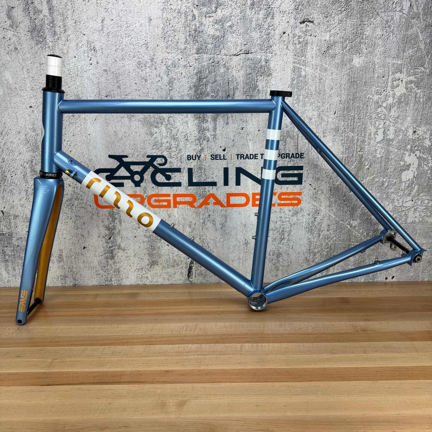 Low Mile! Rizzo XCR Ford Shelby GT Custom Paint 54cm Steel Disc Frameset 700c