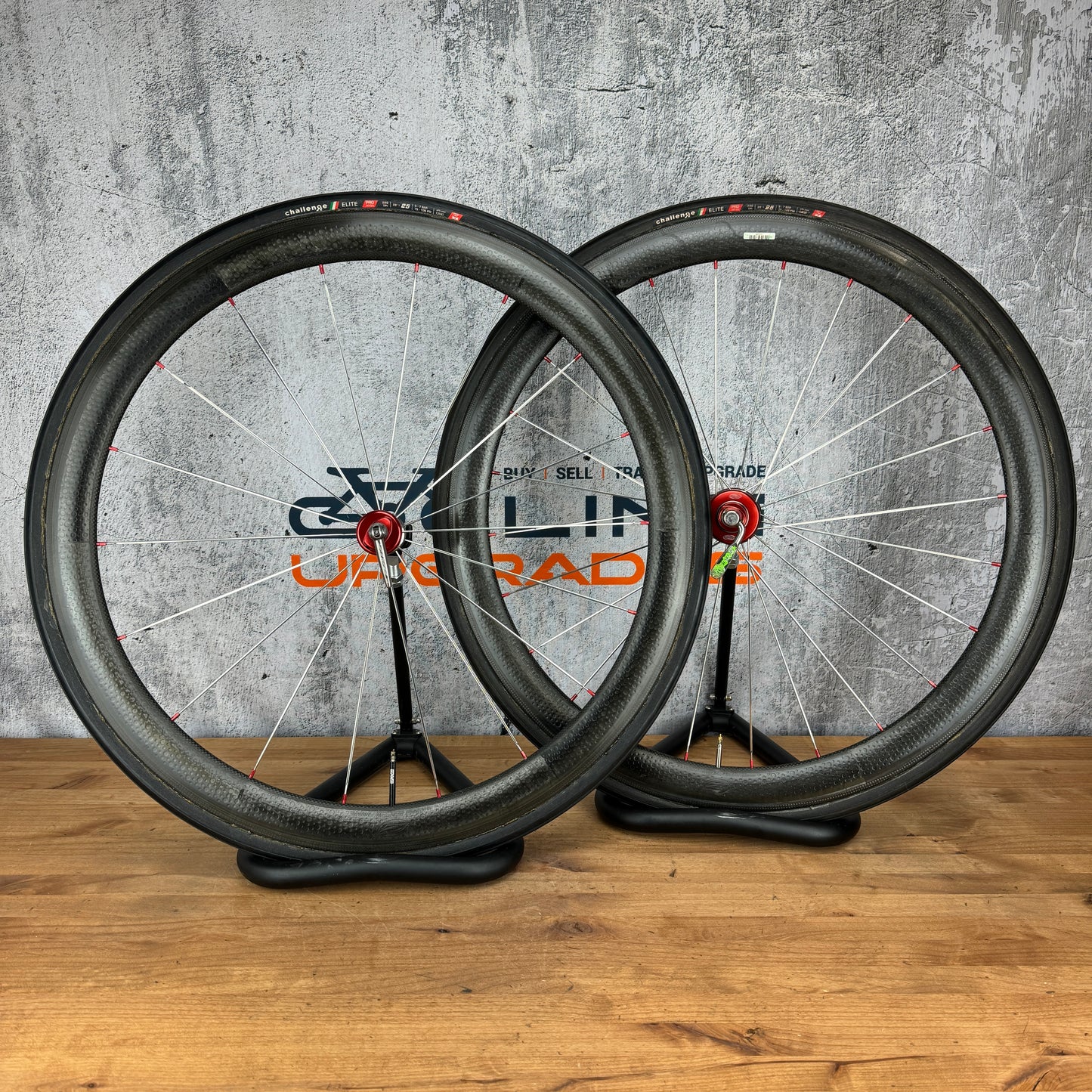 Zipp 303 Zedtech Ceramic Carbon Tubular Wheelset 700c Rim Brake 1838g