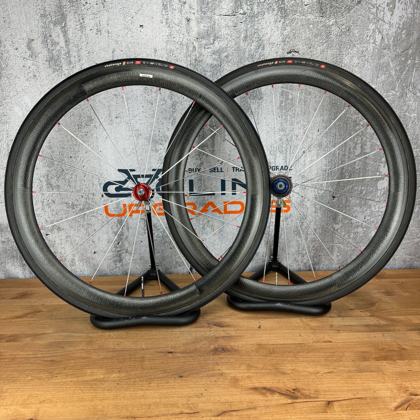 Zipp 303 Zedtech Ceramic Carbon Tubular Wheelset 700c Rim Brake 1838g