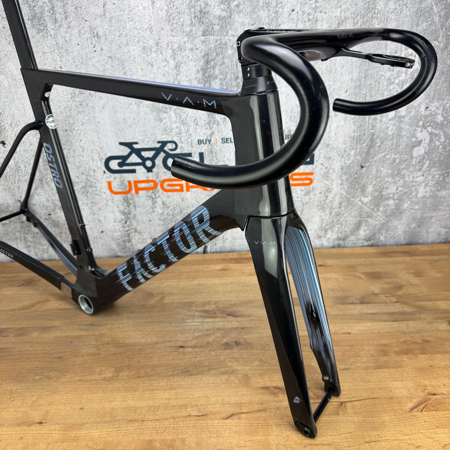 2020 Factor Ostro VAM 58cm Carbon Disc Brake Frameset 700c 2124g