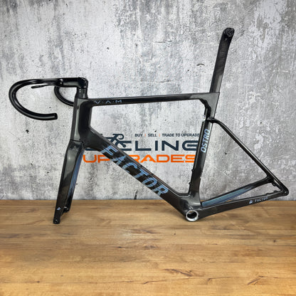 2020 Factor Ostro VAM 58cm Carbon Disc Brake Frameset 700c 2124g