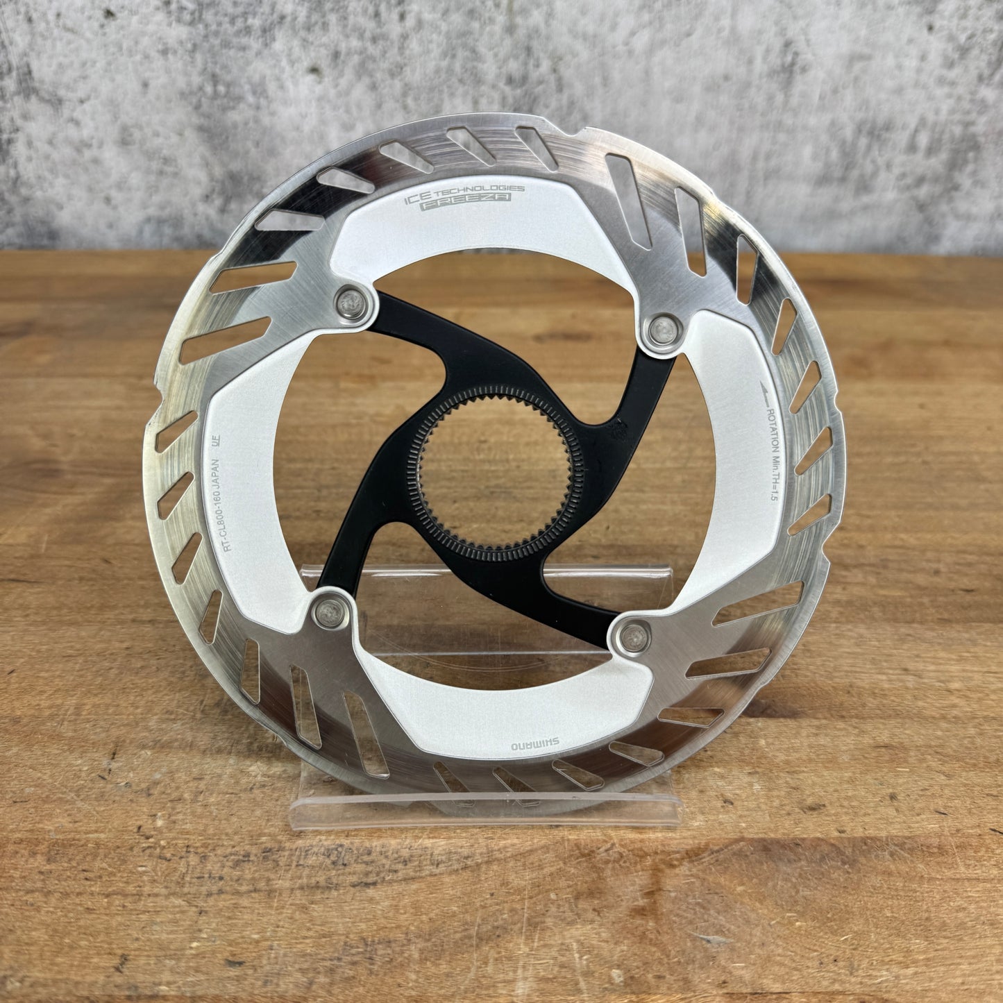 Low Mile! Shimano Ultegra RT-CL800 160mm Single Disc Brake Rotor 112g