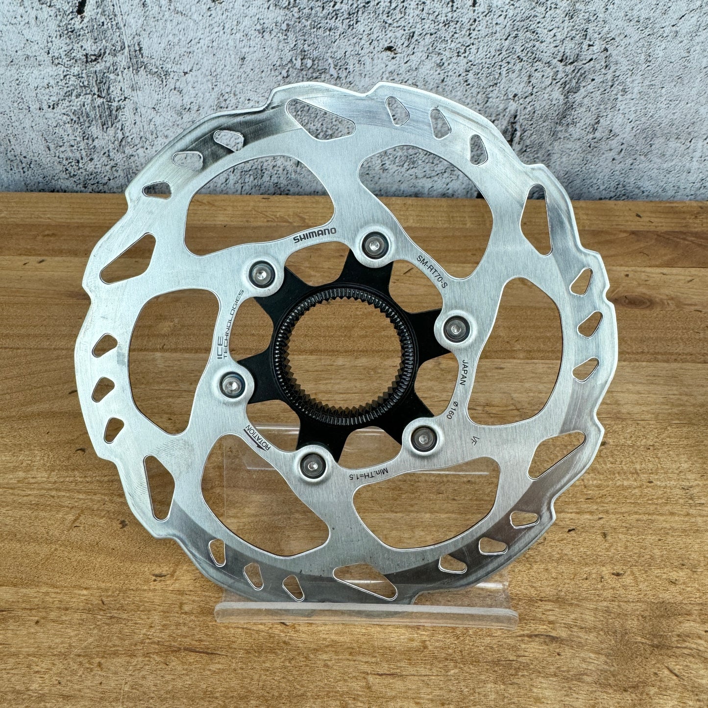 New Takeoff! Shimano SM-RT70 160mm Centerlock Pair Disc Brake Rotors 266g