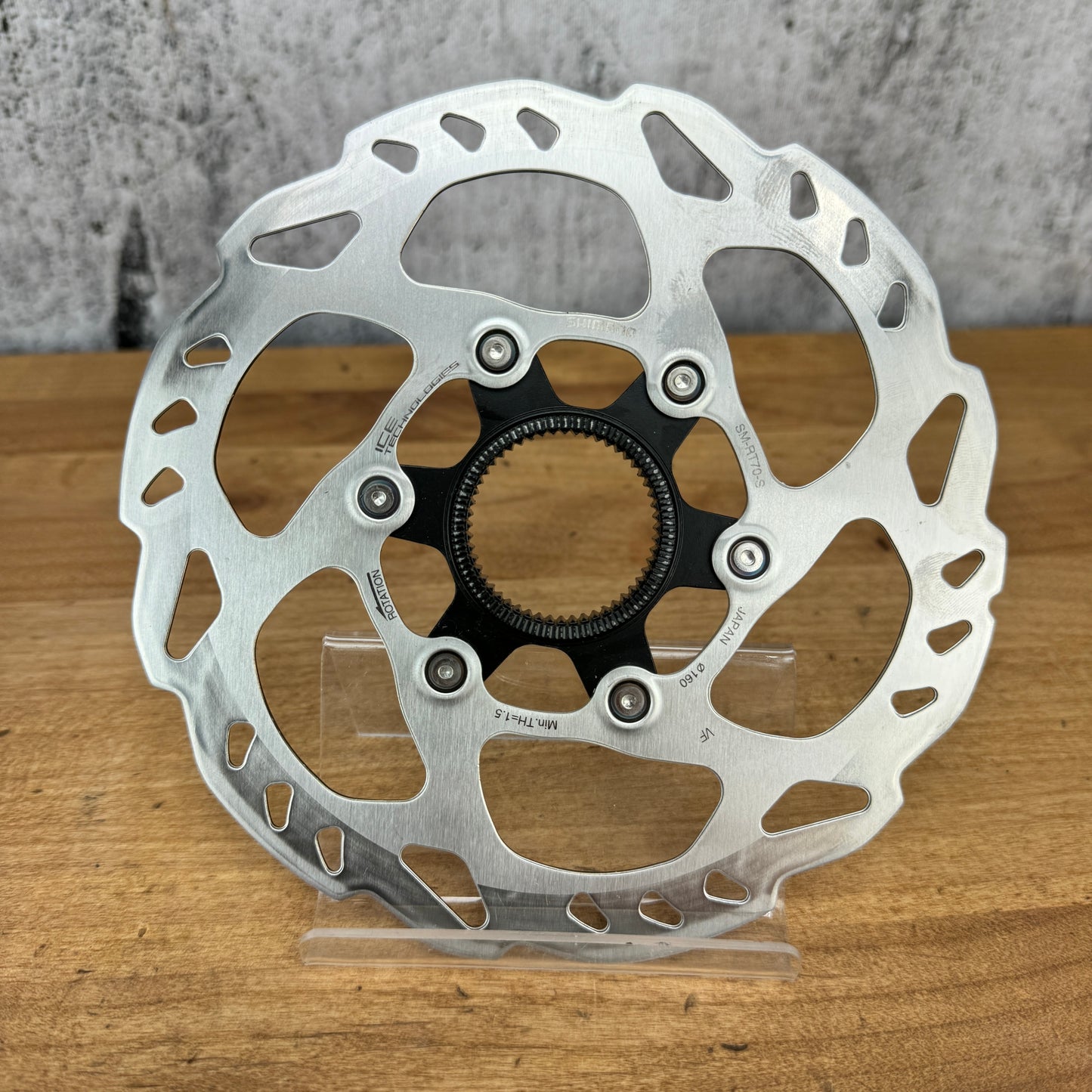 New Takeoff! Shimano SM-RT70 160mm Centerlock Pair Disc Brake Rotors 266g