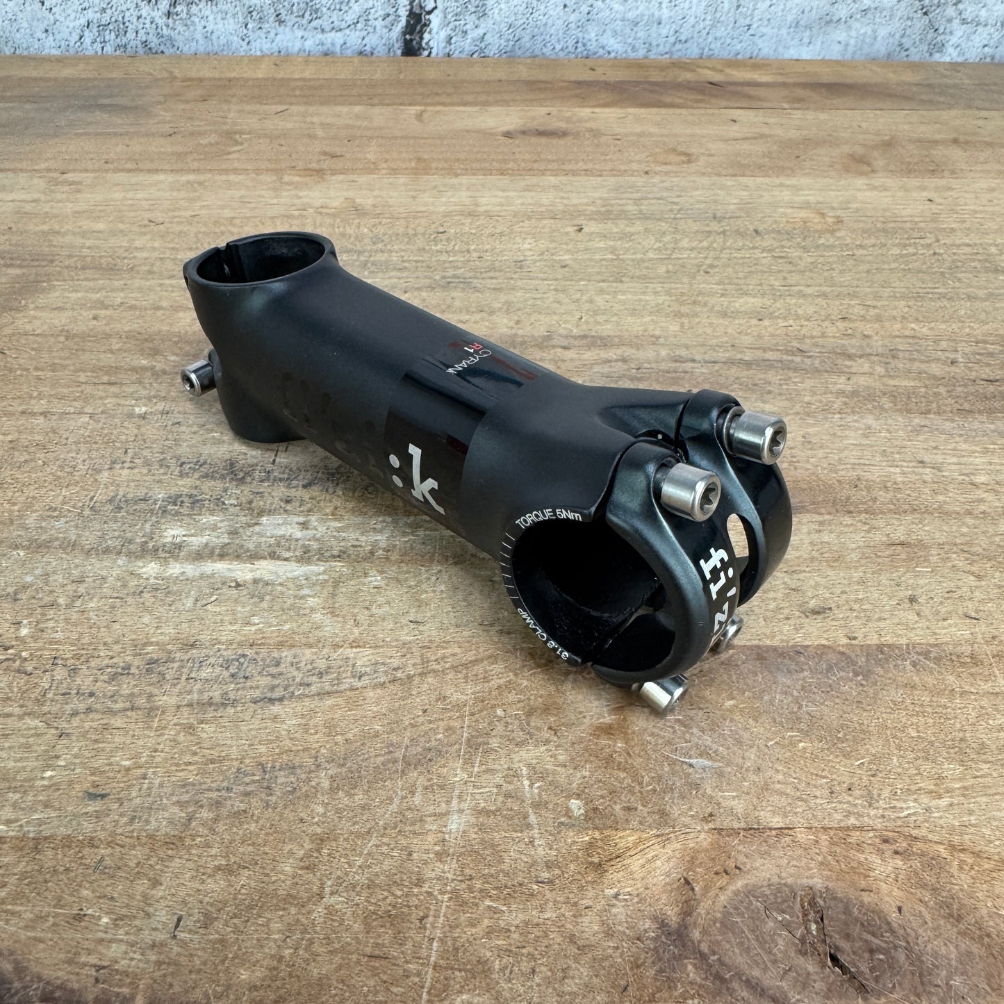 Fizik Cyrano R1 110mm ±7 Degree 31.8mm 1 1/8" Alloy Bike Stem 130g