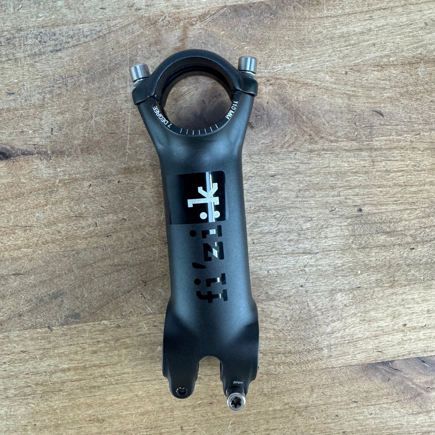 Fizik Cyrano R1 110mm ±7 Degree 31.8mm 1 1/8" Alloy Bike Stem 130g