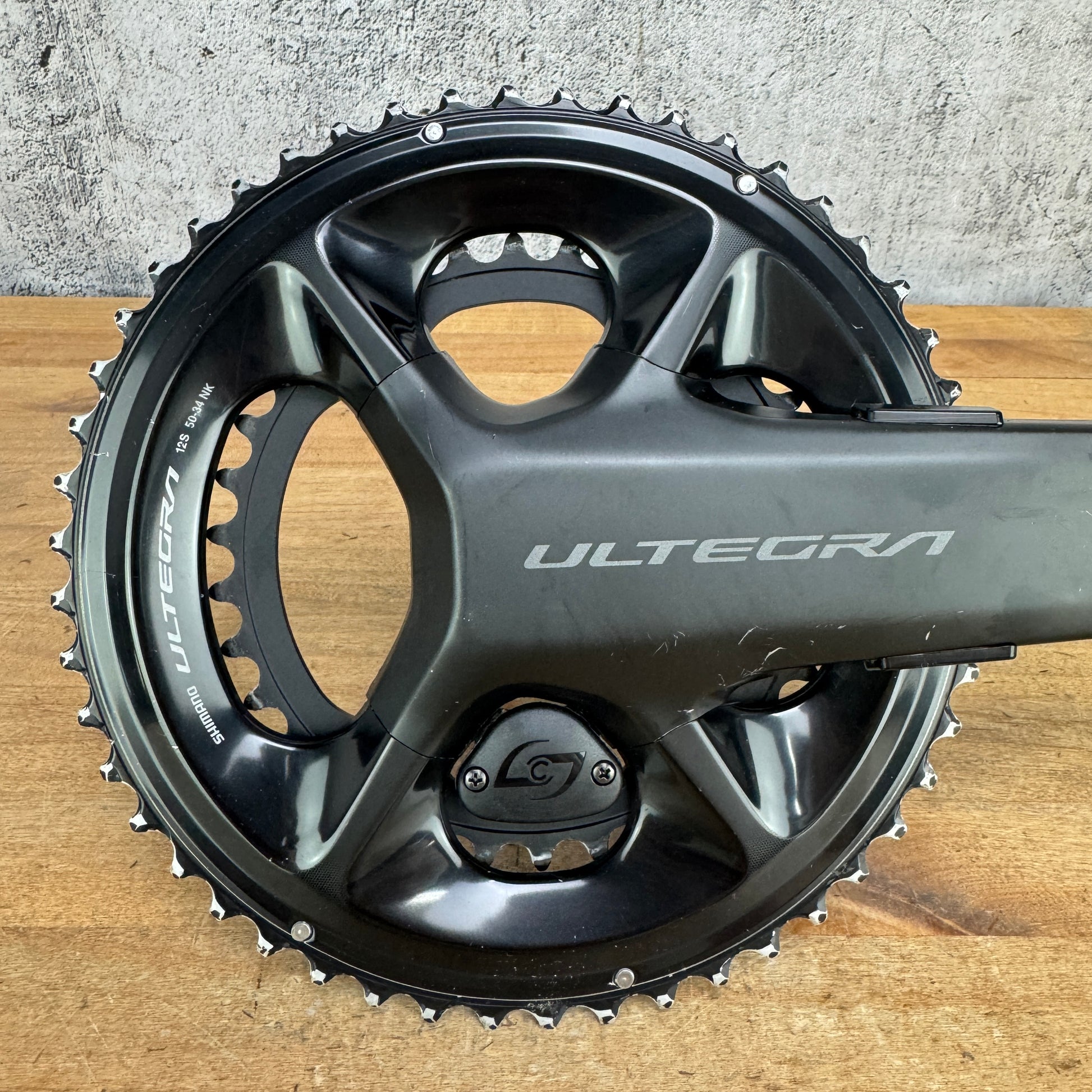 Shimano Ultegra FC-R8100 Stages Dual Sided 170mm 50/34t 12-Speed Crank – 