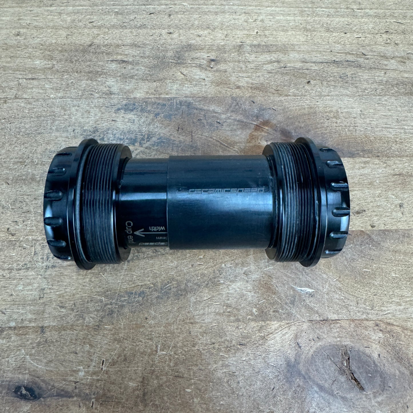 Low Mile! Ceramicspeed T47/68 for Shimano 24mm Spindle Bike Bottom Bracket 115g