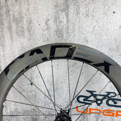 Cadex 65 Carbon Tubeless Hookless Road Bike Disc Brake Wheelset 700c 1545g