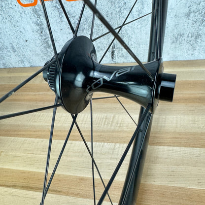 Low Mile! Roval Rapide CL 50 Carbon Tubeless Disc Brake Bike Wheelset 700c 1496g