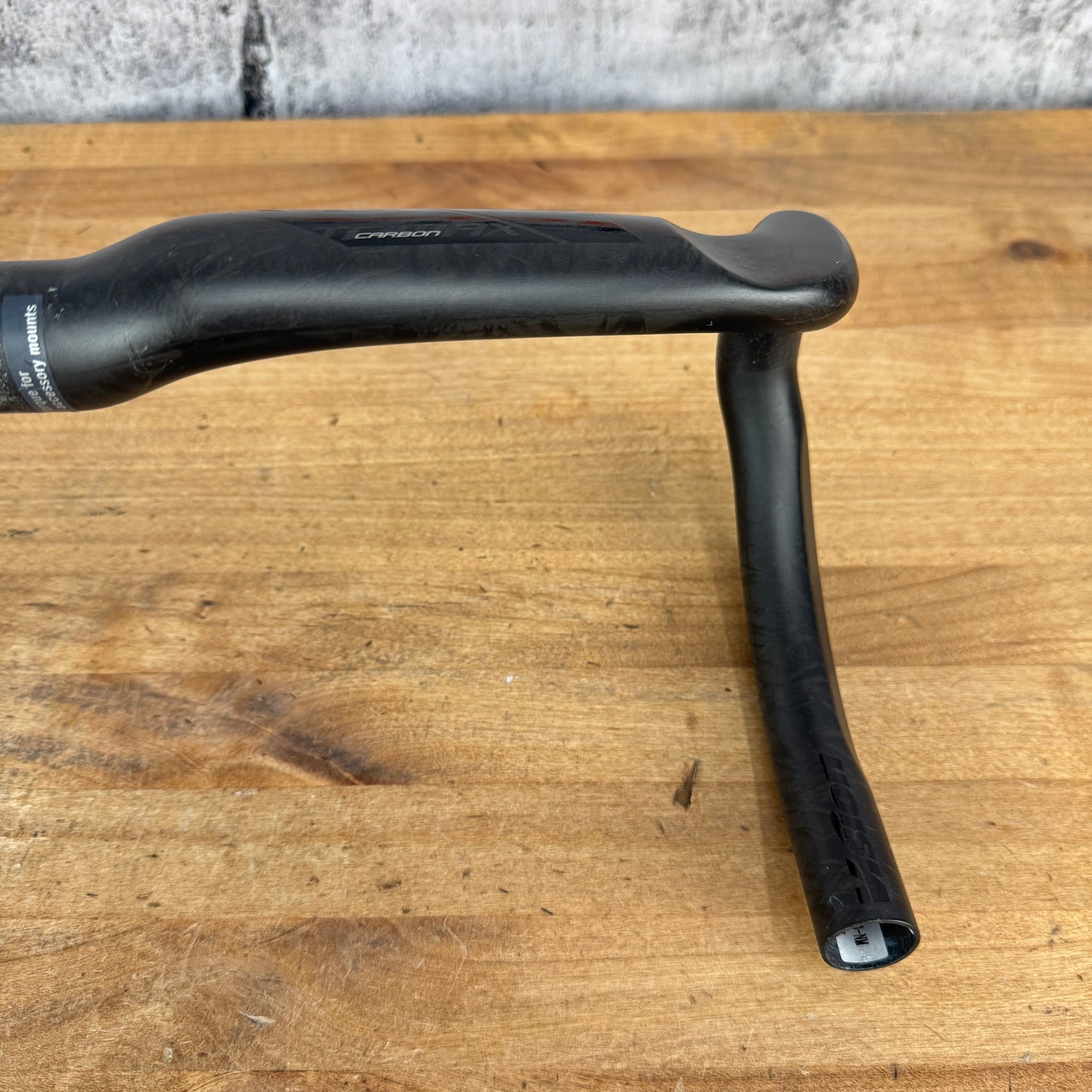 Vision Ergo Trimax Carbon 40cm +10mm 31.8mm Bike Drop Handlebar 229g