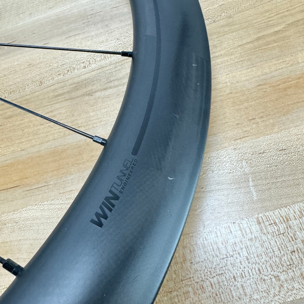 Low Mile! Roval Rapide CL 50 Carbon Tubeless Disc Brake Bike Wheelset 700c 1496g