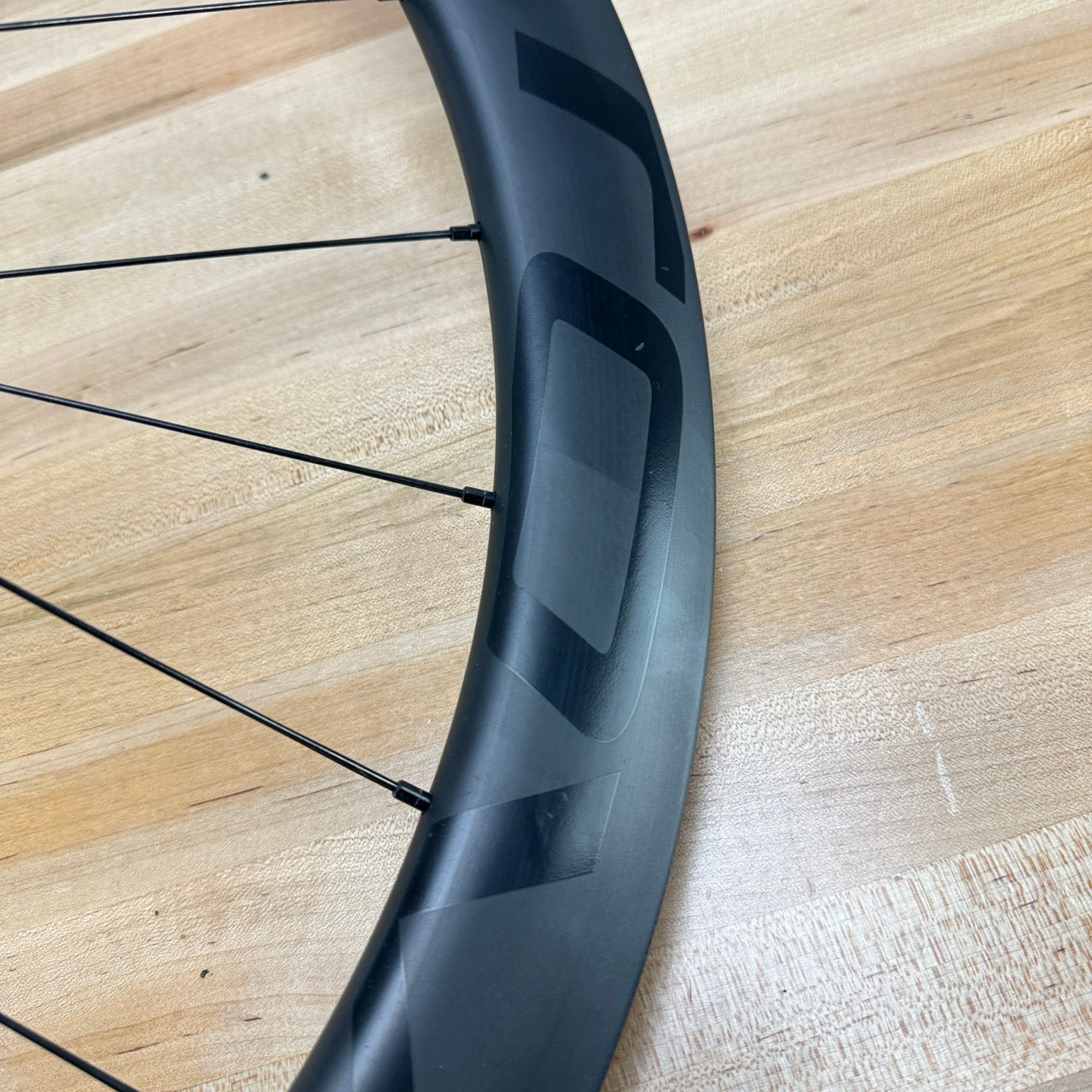 Low Mile! Roval Rapide CL 50 Carbon Tubeless Disc Brake Bike Wheelset 700c 1496g