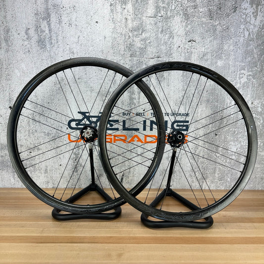 Low Mile! Campagnolo Bora 33 WTO Carbon Tubeless 2-Way Fit Wheelset 700c 1479g