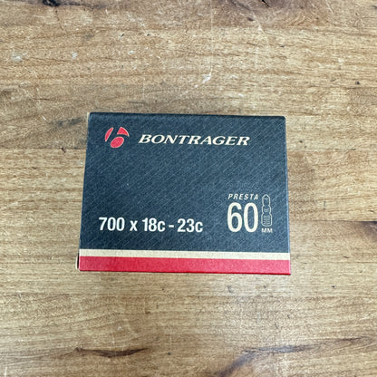 New! Bontrager 700c x 18-23c 60mm Presta Valve Stem Tube Quantity 2