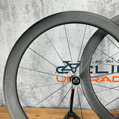 Easton EC90 Aero 55mm Carbon Tubular Wheelset 700c Rim Brake 1355g