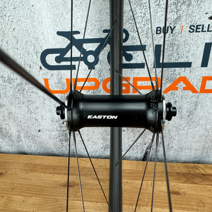 Easton EC90 Aero 55mm Carbon Tubular Wheelset 700c Rim Brake 1355g