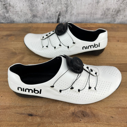 Nimbl Ultimate Feat EU 42.5 BOA Carbon Leather Road Bike Cycling Shoes 384g