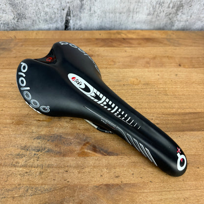 Prologo Scratch Pro Plus 143mm Pro 7x7mm Titanium 1.4 Rails Bike Saddle 292g