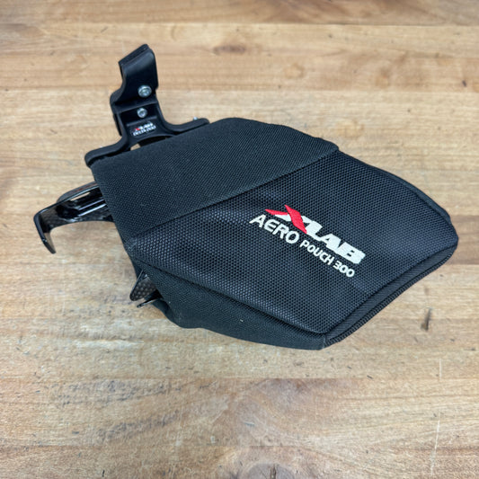 Xlab Aero Pouch 300 Water Bottle Cage with Delta 200 Saddle Rail Mount 201g