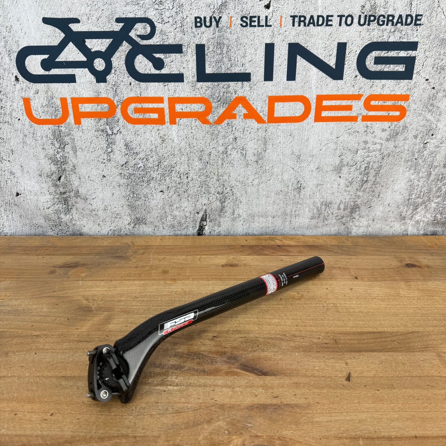FSA K-Force 350mm x 27.2mm 25mm Setback Carbon Bike Seatpost 235g