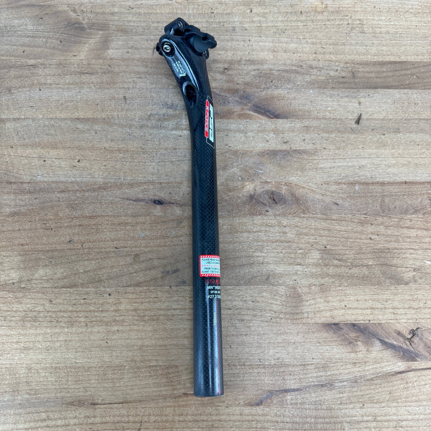 FSA K-Force 350mm x 27.2mm 25mm Setback Carbon Bike Seatpost 235g