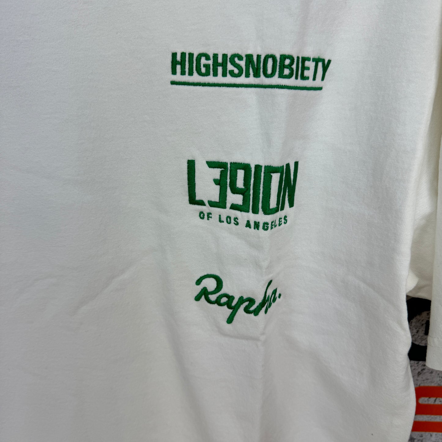 New Highsnobiety Rapha x L39ION of LA HS Sports Med White Short Sleeve T-Shirt