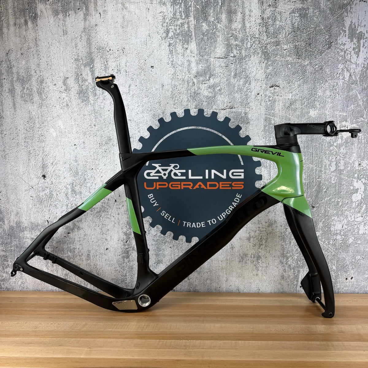Low Mile! 2023 Pinarello Grevil F Size 550 (56cm TT) Carbon Gravel Frameset 700c — photo 1 of 19