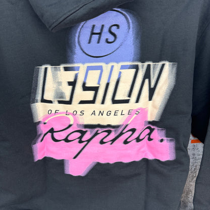 New! Highsnobiety Rapha x L39ION of LA HS Sports Hoodie Med Hooded Sweatshirt