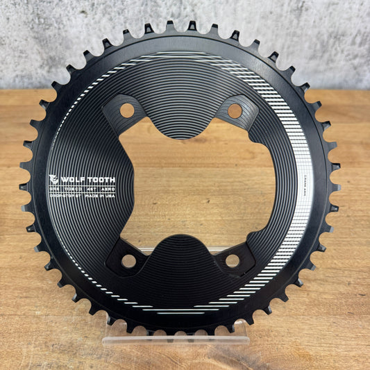 New Takeoff! Wolf Tooth Aero 46t 4-Bolt 110 BCD 1x Chainring For Shimano GRX