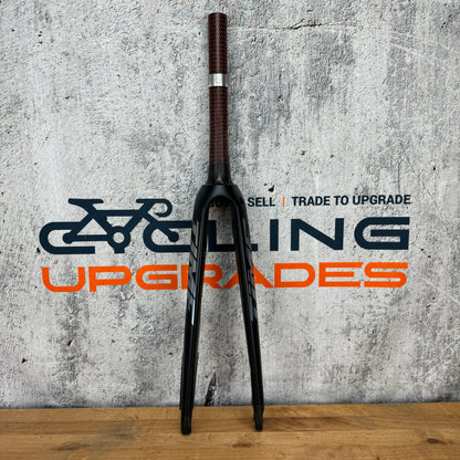Mint! Time Scylon Noir AKTIV Disc Brake Black Carbon Fork off Medium Size Frame 595g