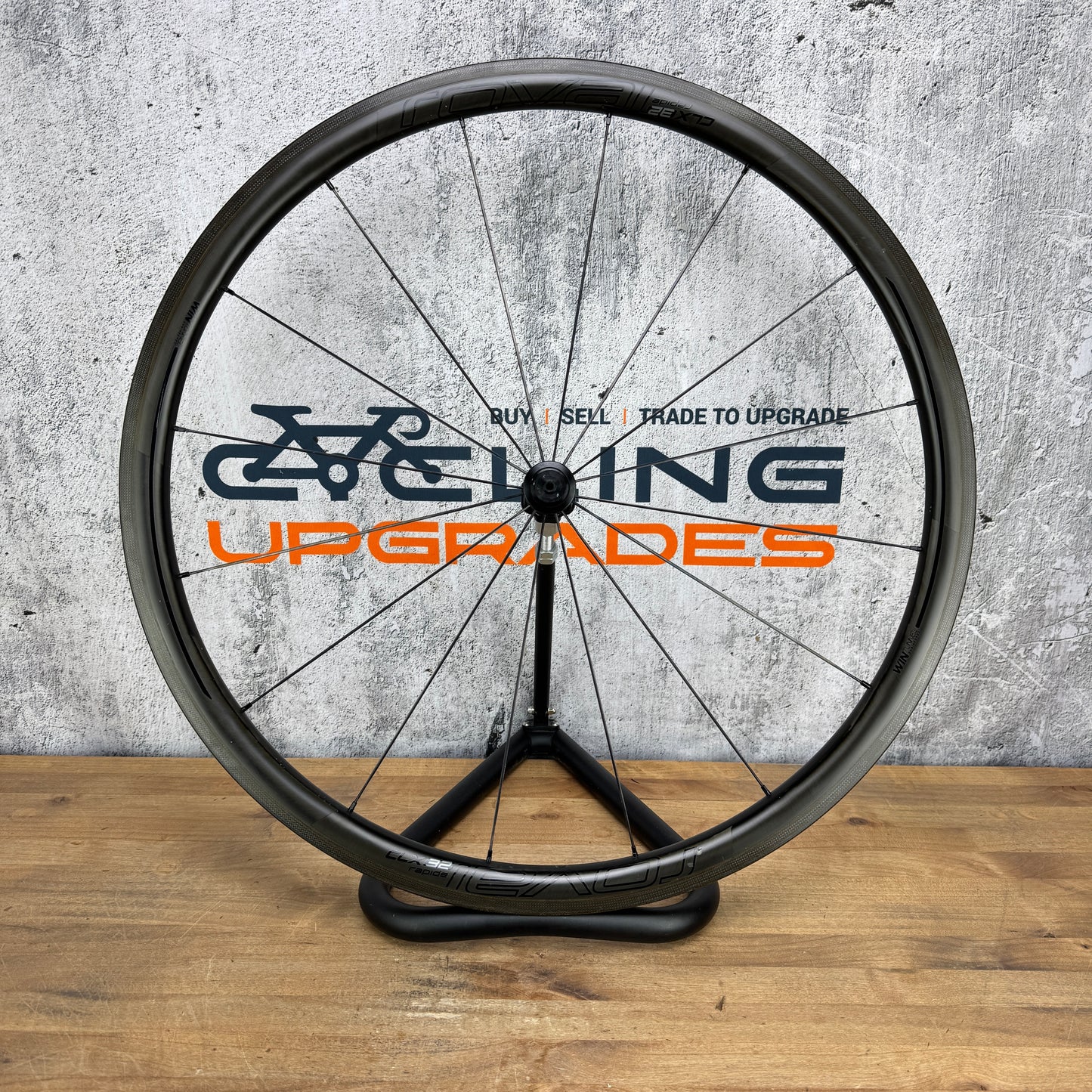 Roval CLX 32 Rapide Carbon Tubeless Front Wheel 700c Rim Brake Ceramicspeed 562g