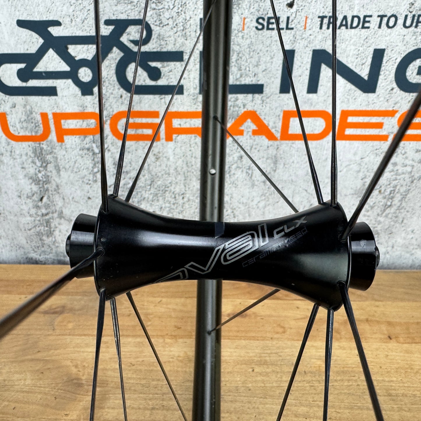 Roval CLX 32 Rapide Carbon Tubeless Front Wheel 700c Rim Brake Ceramicspeed 562g