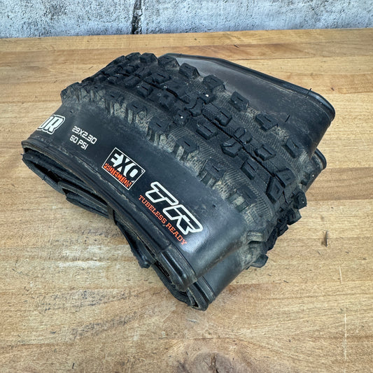 Low Mile! Maxxis Aggressor 29" x 2.3" MTB Bike Tubeless Single Tire