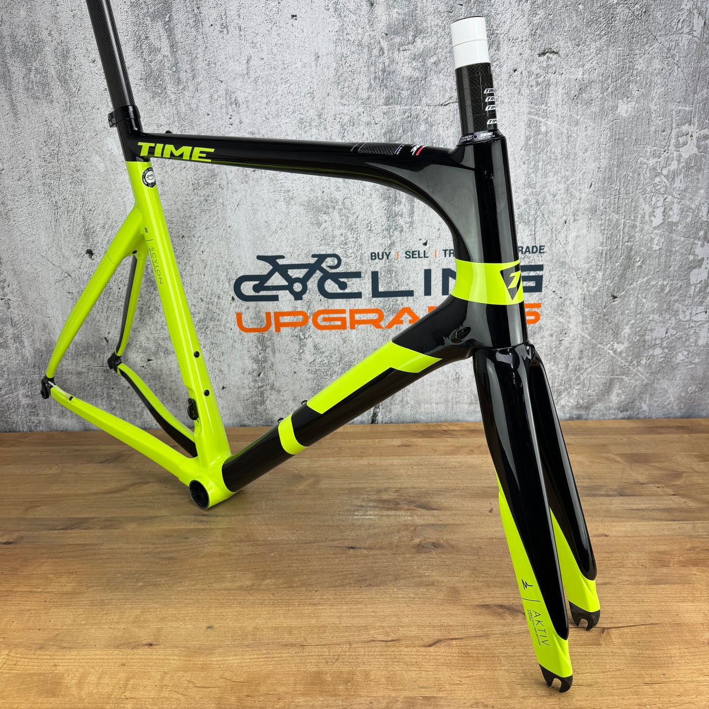 New! 2020 Time Scylon AKTIV XL (58cm TT) Carbon Rim Brake Frameset 700c 2068g