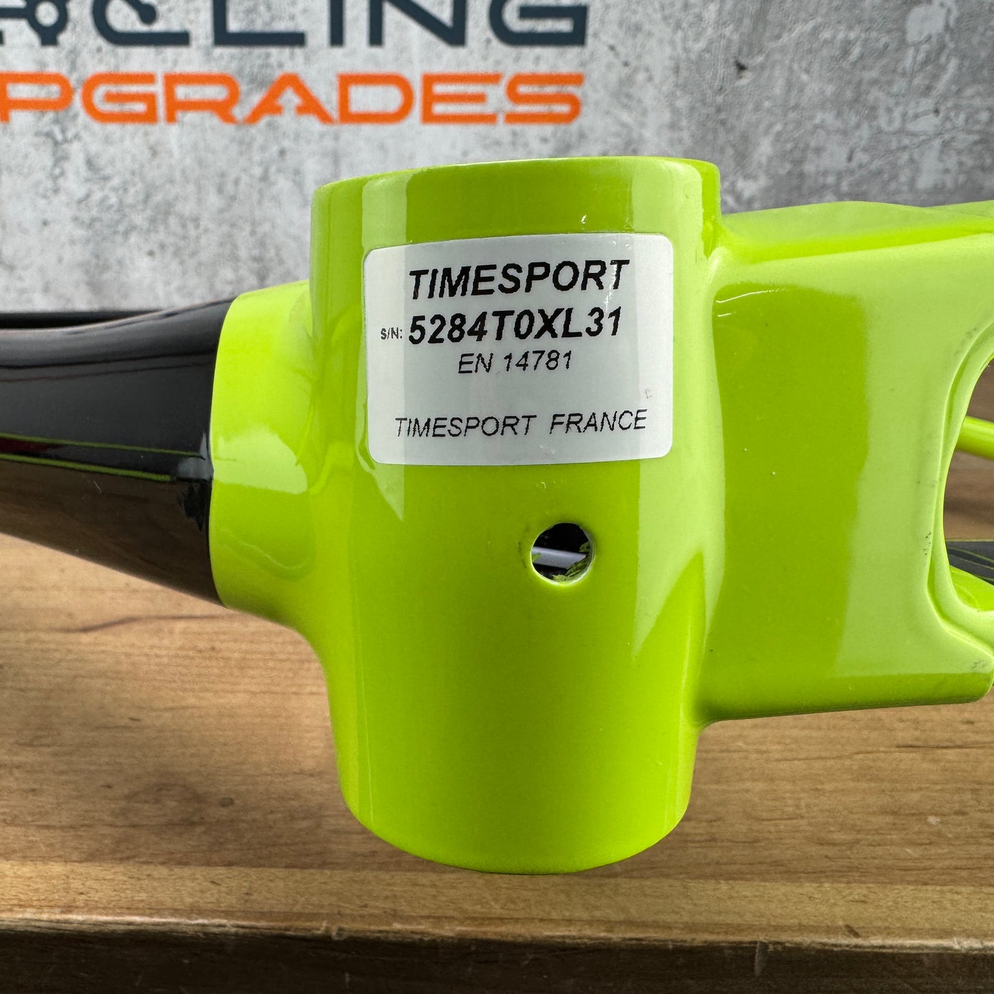 New! 2020 Time Scylon AKTIV XL (58cm TT) Carbon Rim Brake Frameset 700c 2068g