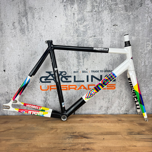 Cinelli Vigorelli Track Caleido Large (55.5cm) Track Bike Alloy Frameset 700c 2220g