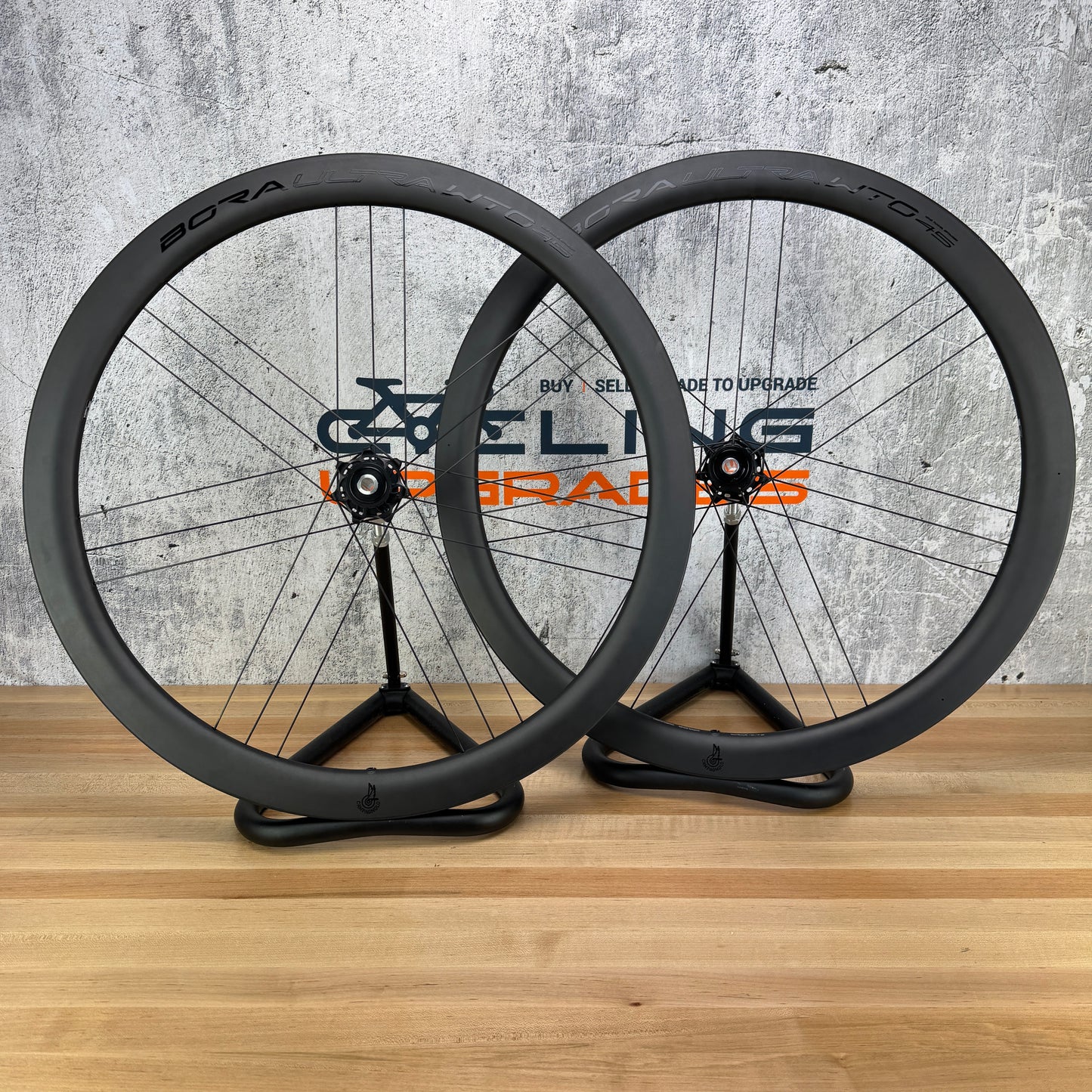 New! Campagnolo Bora Ultra WTO 45 C23 Carbon Tubeless Disc Wheelset 700c