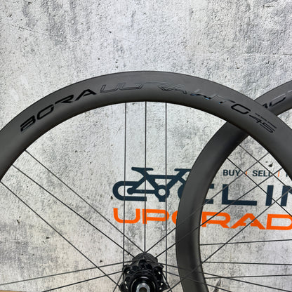 New! Campagnolo Bora Ultra WTO 45 C23 Carbon Tubeless Disc Wheelset 700c