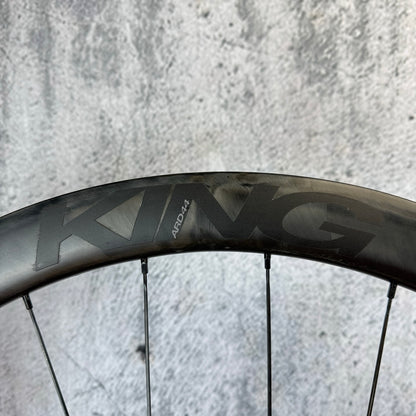 Low Mile! Chris King ARD 44 R45D Hubs Centerlock Carbon Bike Wheelset 700c 1550g