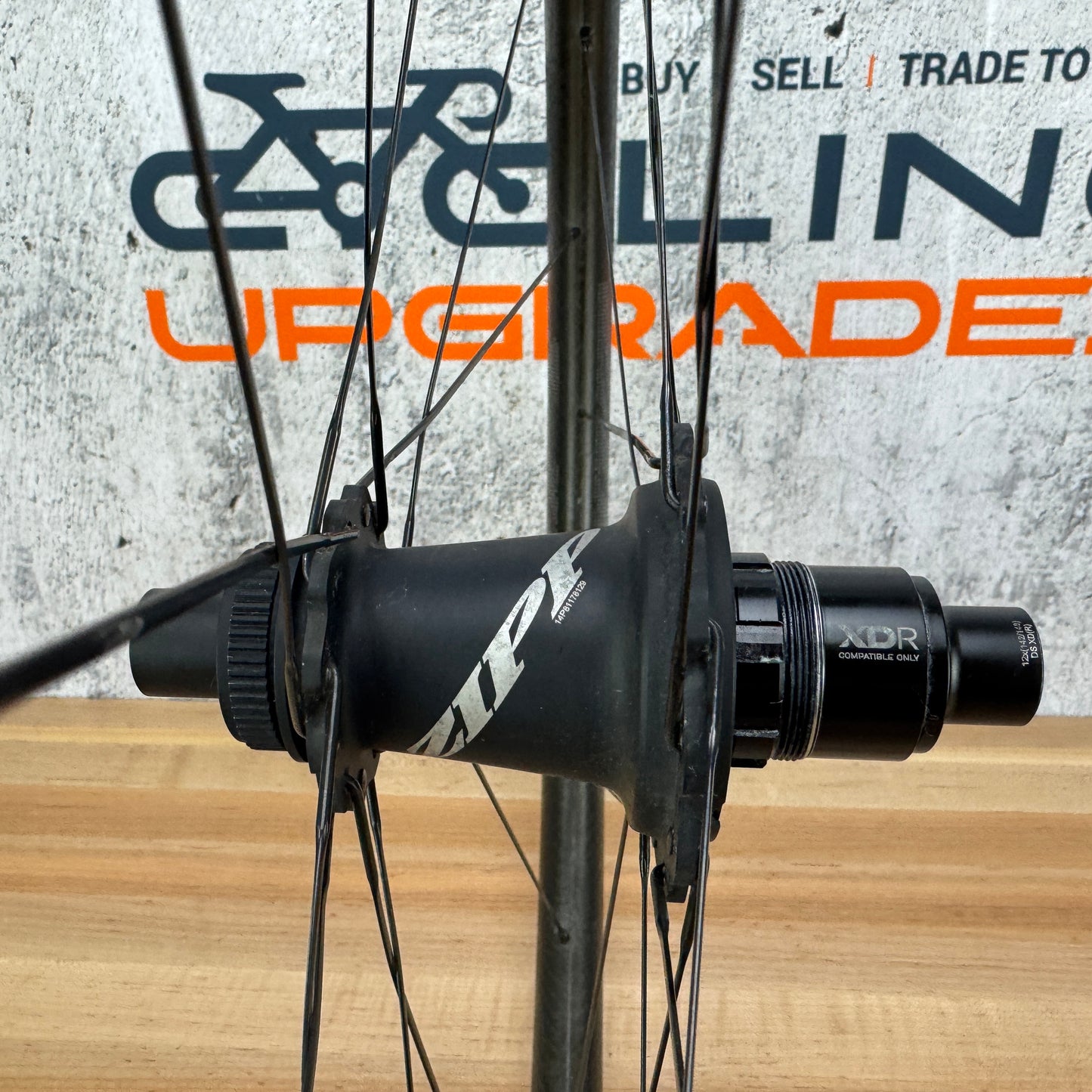 Low Mile! Zipp 202 NSW Carbon Tubeless Hooked Disc Wheelset 700c 1509g Cognition