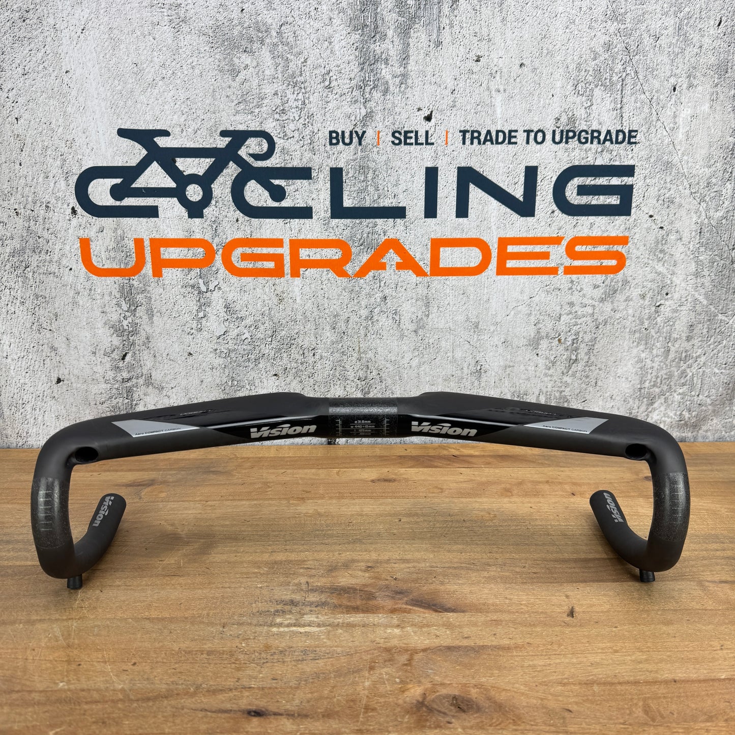 New! Vision Trimax Carbon 44cm 31.8mm Bike Drop Handlebar 234g