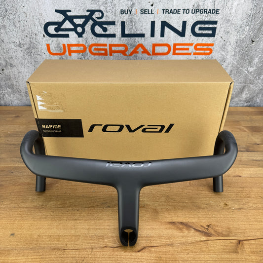 New! Roval Rapide Cockpit 44cm x 125mm Integrated Carbon Handlebar MSRP $700